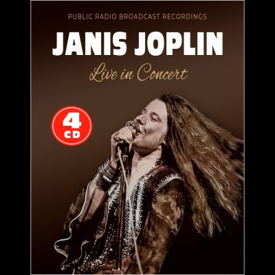 Janis Joplin/Live In Concert / Radio Broadcasts 1967-1969@4CD