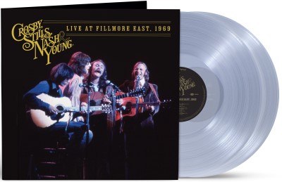 Crosby, Stills, Nash & Young/Live At Fillmore East, 1969 (Clear Vinyl)@2LP