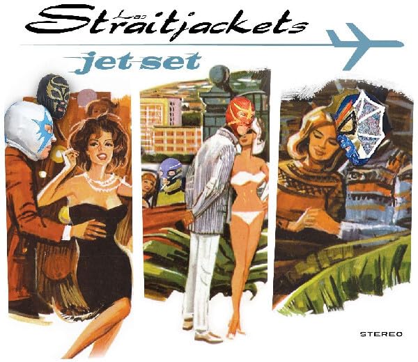 Los Straitjackets/Jet Set (ORANGE VINYL)