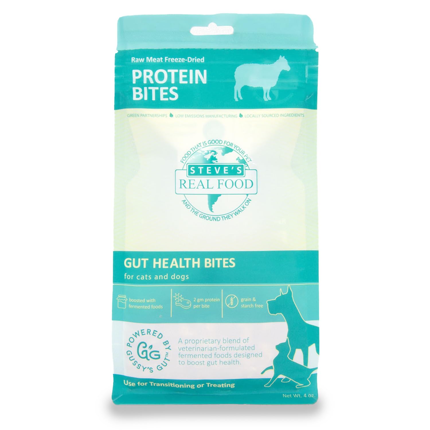Steve's Freeze-Dried Gut Health Protein Bites, 4oz