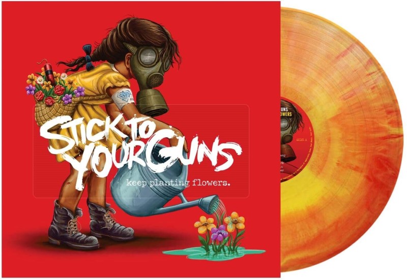 Stick to Your Guns/Keep Planting Flowers (Red & Yellow Galaxy Vinyl)