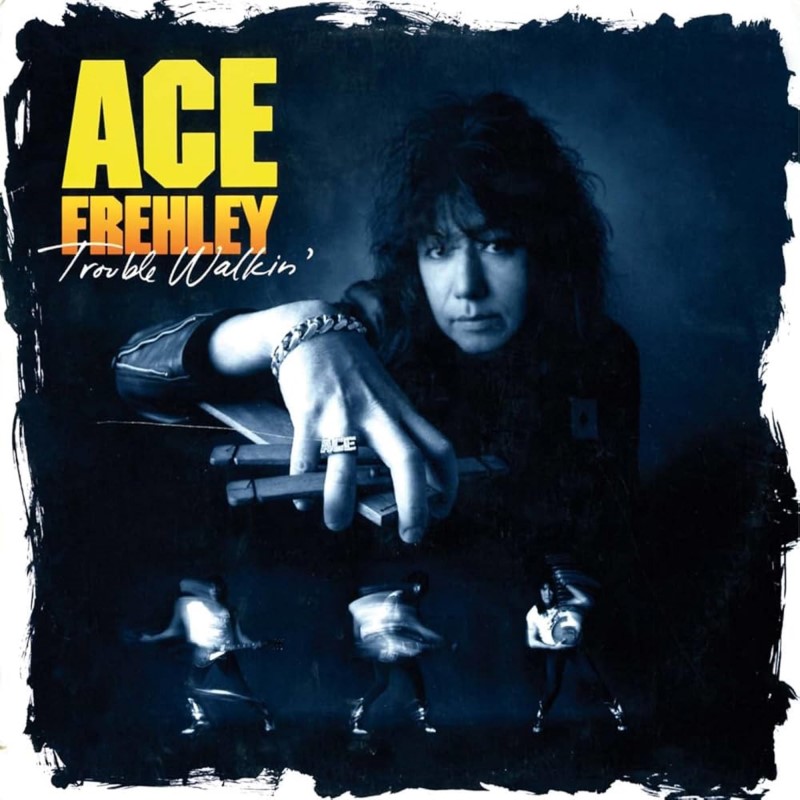 Ace Frehley/Trouble Walkin' (Oxblood Red "Hide Your Heart" Swirl Vinyl)