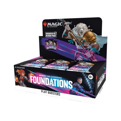 Magic The Gathering Cards/Foundations Play Booster Display@PRE-ORDER ONLY; ENDS 11/1