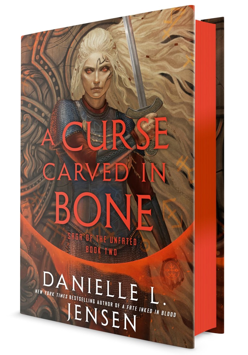 Danielle L. Jensen/A Curse Carved in Bone@ Book Two of the Saga of the Unfated