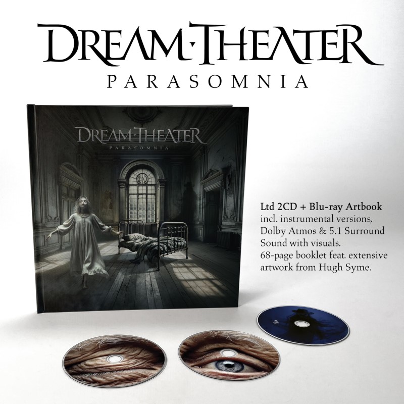 Dream Theater/Parasomnia (Deluxe)@2CD + Blu-Ray Artbook