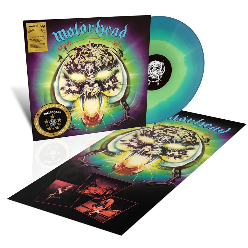 Motorhead/Overkill (Blue & Green Swirl Vinyl)@Half-Speed LP