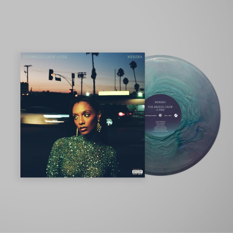 MEREBA/The Breeze Grew a Fire (Colored Vinyl)