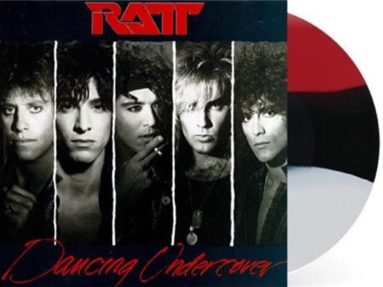 Ratt/Dancing Undercover (Red/Black/White Stripe Vinyl)@LP