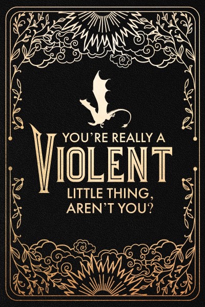 Rebecca Yarros/Official Fourth Wing Journal@Violent Little Thing Edition with Lined Pages