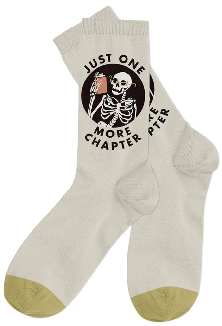 Out of Print/Just One More Chapter Socks - Small