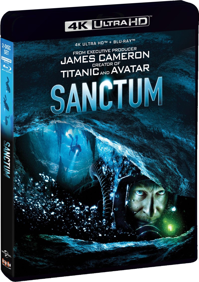 Sanctum (2011) (SCREAM! Factory)/Richard Roxburgh, Rhys Wakefield, and Alice Parkinson@R@4K Ultra HD + Blu-ray