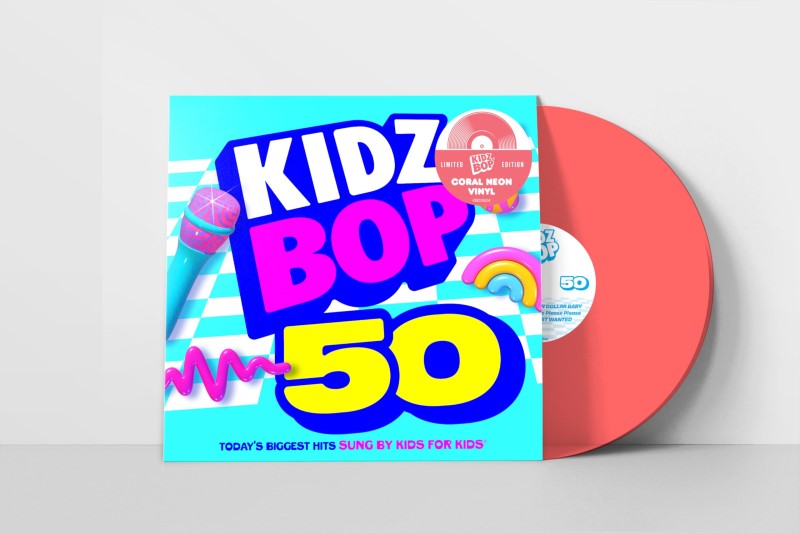 KIDZ BOP Kids/KIDZ BOP 50 (Neon Coral Vinyl)