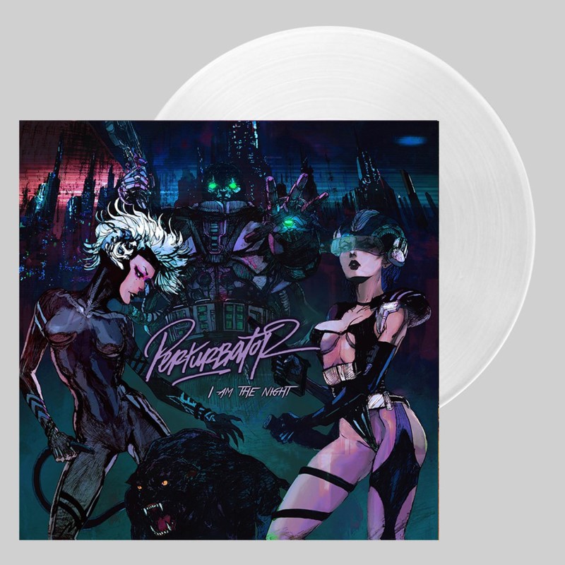 Perturbator/I Am The Night (Frosted Clear Vinyl)@2LP