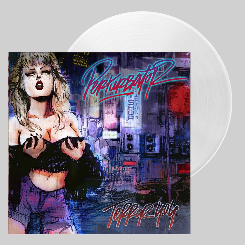 Perturbator/Terror 404 (Frosted Clear Vinyl)@2LP