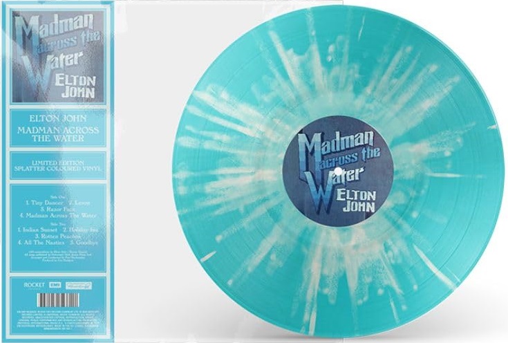 Elton John/Madman Across The Water (Color Vinyl)@LP