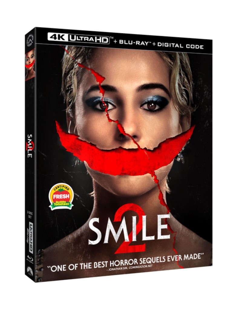 Smile 2 (2024)/Naomi Scott, Rosemarie DeWitt, and Lukas Gage@R@4K Ultra HD + Blu-ray