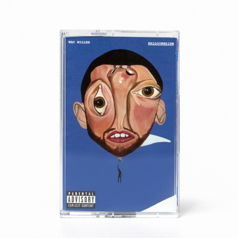 Mac Miller/Balloonerism (2025) (Translucent Blue Cassette)