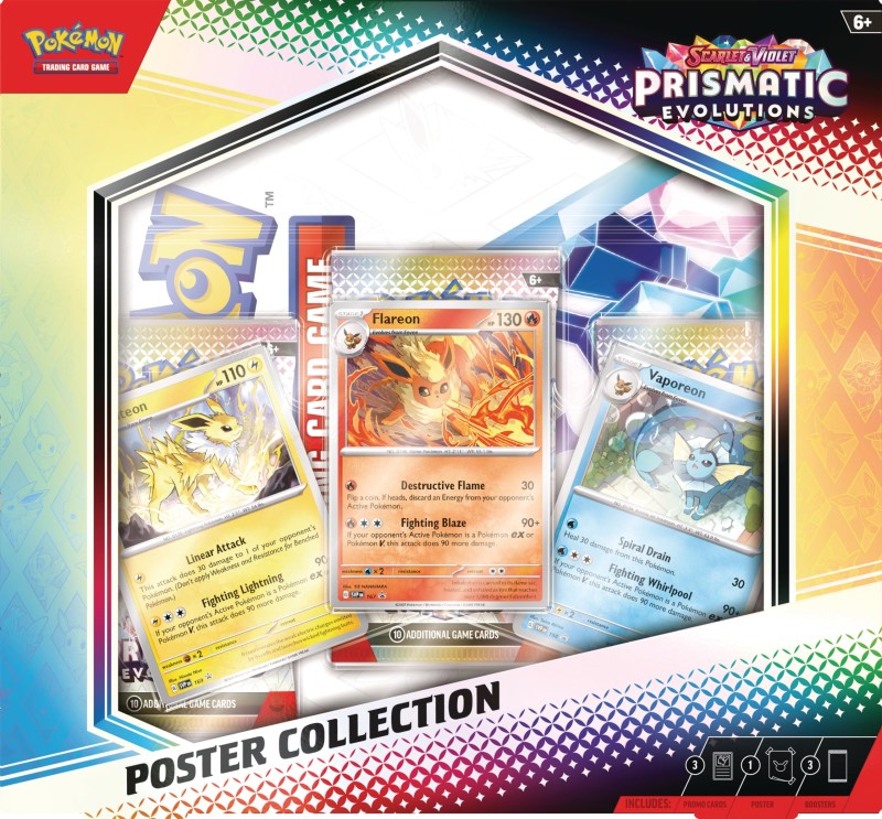 Pokemon Cards/Prismatic Evolutions Poster Collection