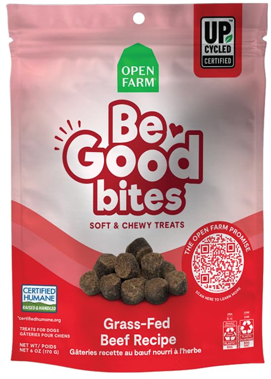 Open Farm Be Good Bites Grass-Fed Beef Recipe