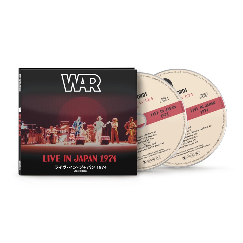 WAR/Live in Japan 1974@2CD