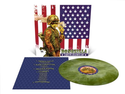 Bongzilla/Amerijuanican (Bone White & Swamp Green Galaxy Vinyl)