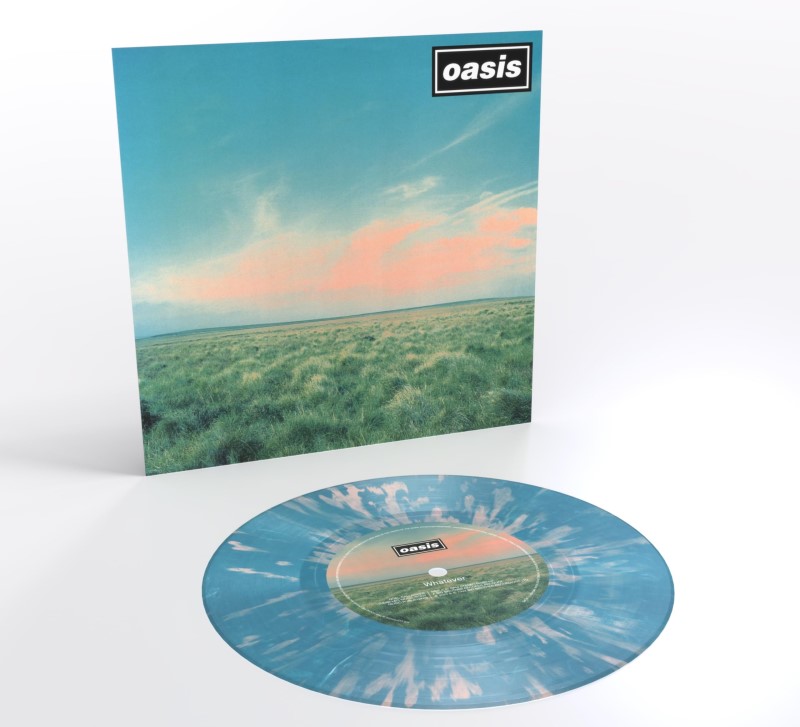 Oasis/Whatever (Pink & Blue Splatter Vinyl)