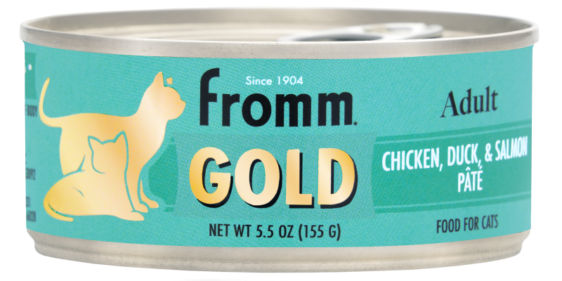 Fromm Adult Gold Chicken, Duck, & Salmon Pâté for Cats