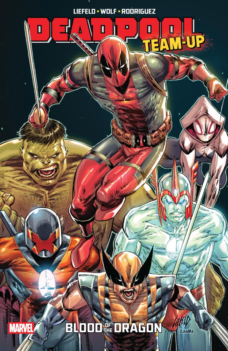 Rob Liefeld/Deadpool Team-Up by Rob Liefeld@ Blood of the Dragon