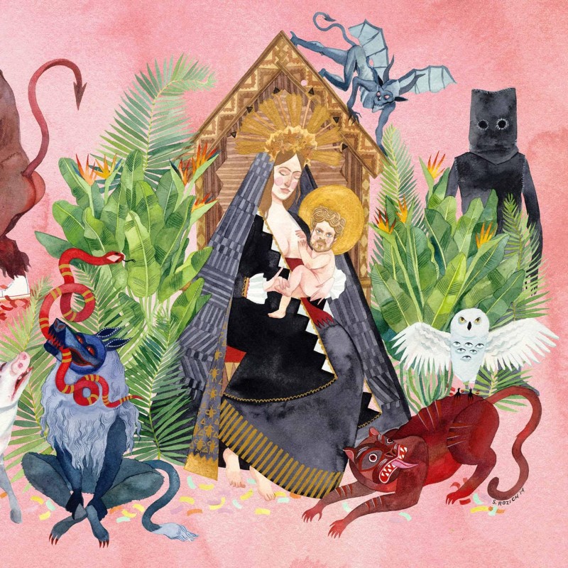 Father John Misty/I Love You, Honeybear (2015) (Pearlescent Red Vinyl)@LP