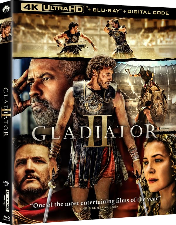 Gladiator II/Mescal/Pescal/Washington@4K-UHD + Blu-Ray