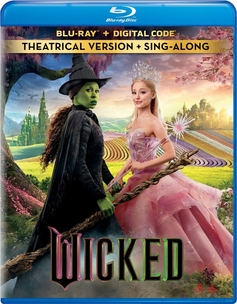 Wicked: Part I (2024)/Cynthia Erivo, Ariana Grande, and Jonathan Bailey@PG@Blu-ray