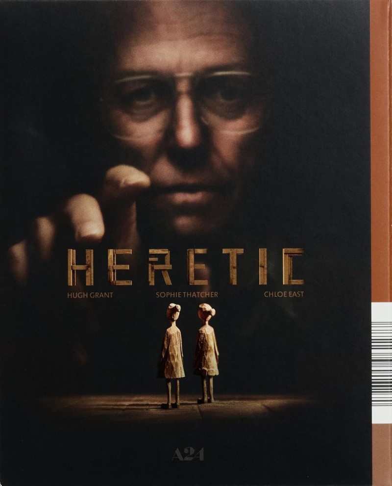 Heretic (2024)/Hugh Grant, Sophie Thatcher, and Chloe East@R@Blu-ray