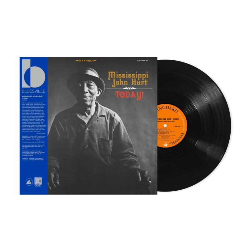 Mississippi John Hurt/Today!@Bluesville Acoustic Sound Series@180g LP