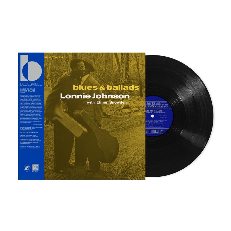 Lonnie Johnson/Blues & Ballads@Bluesville Acoustic Sound Series@180g LP