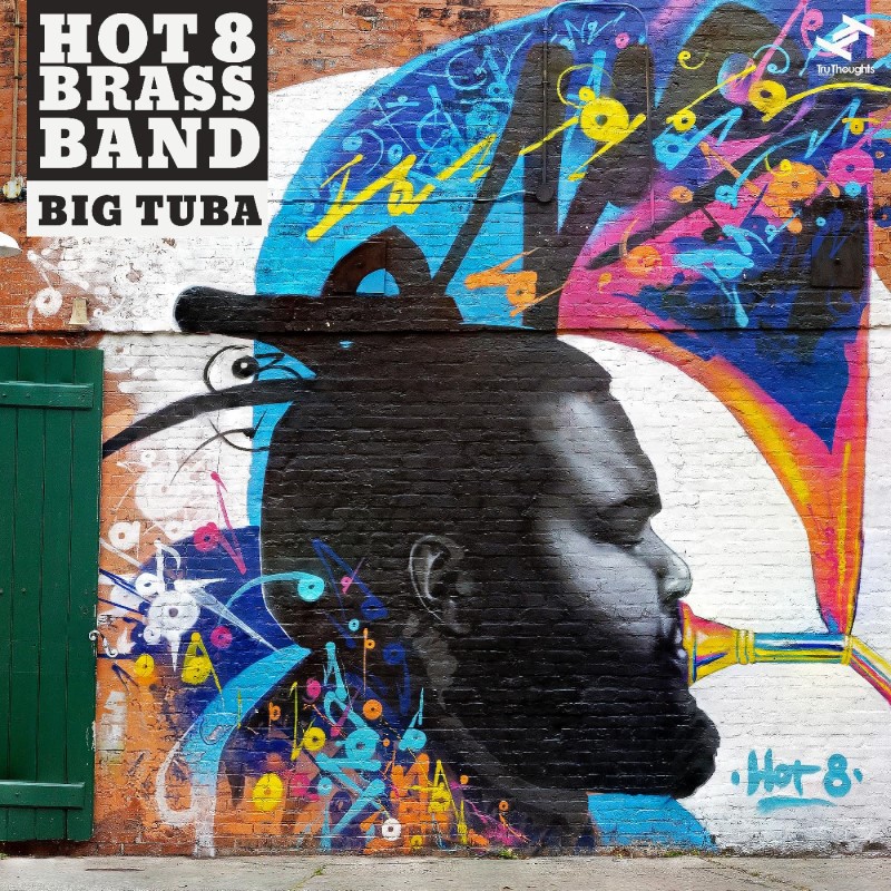 Hot 8 Brass Band/Big Tuba (PURPLE, YELLOW, BLUE - A SIDE / B SIDE VINYL)@LP + 7" Vinyl w/ download card