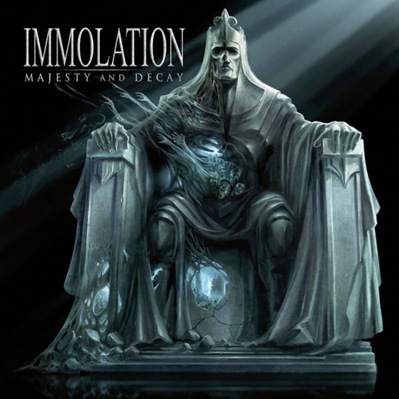 Immolation/Majesty & Decay (Transparent Blue Vinyl)