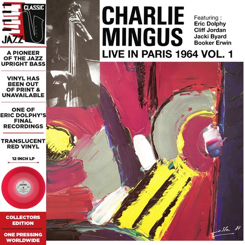 Charlie Mingus/Live in Paris, 1964 Vol. 1 (Red Vinyl)