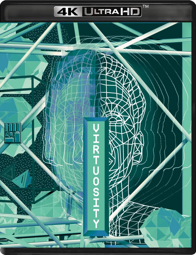 Virtuosity (1995) (Vinegar Syndrome) (Limited Edition)/Deznel Washington, Russell Crowe, and Kelly Lynch@R@4K Ultra HD + Blu-ray
