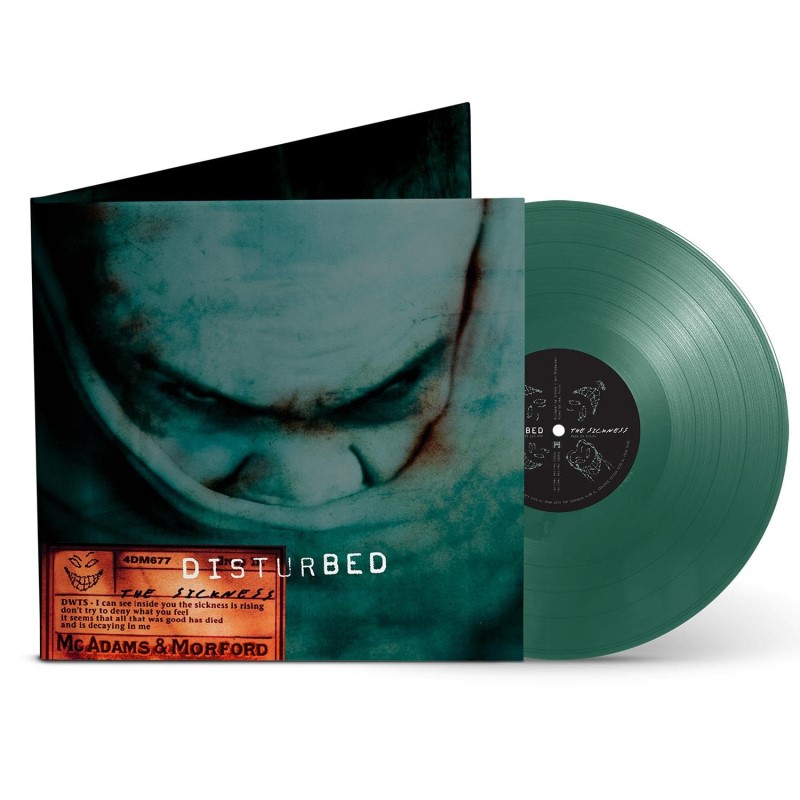 Disturbed/The Sickness (25th Anniversary Edition) (Green Vinyl)