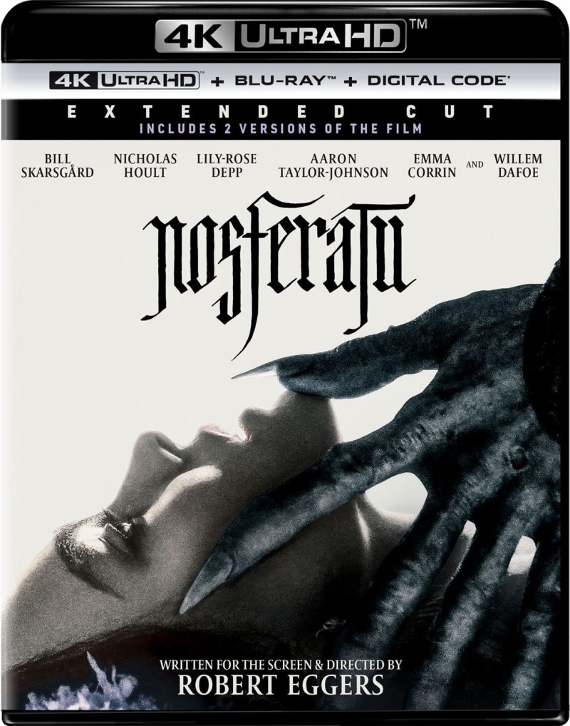 Nosferatu (2024)/Bill Skarsgård, Nicholas Hoult, and Lily-Rose Depp@R@4K Ultra HD + Blu-ray