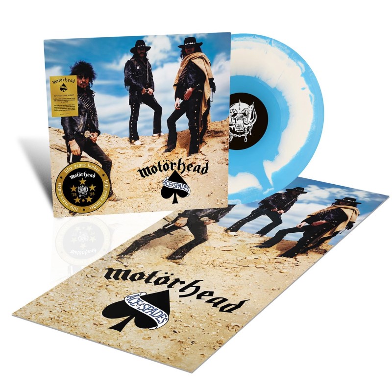Motörhead/Ace of Spades (50th Anniversary) (Blue/White Vinyl)@Half-Speed Master