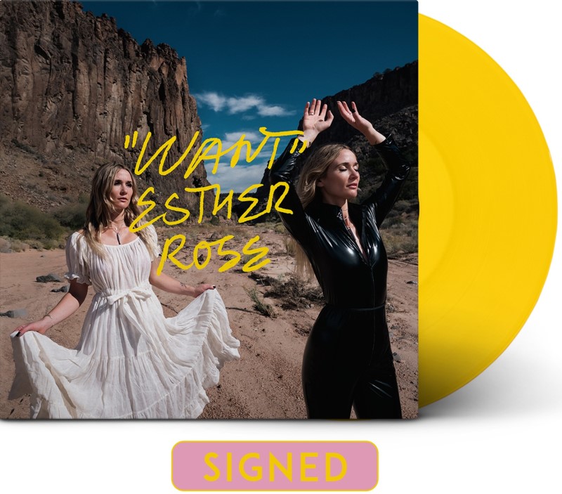 Esther Rose/Want (SIGNED) (YELLOW VINYL)@Indie Exclusive