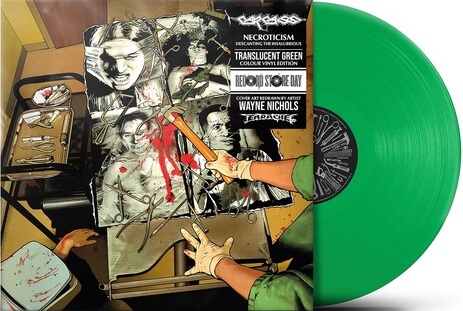 Carcass/Necroticism - Descanting The Insalubrious (Translucent Green LP)@RSD Exclusive / Ltd. 1000 USA