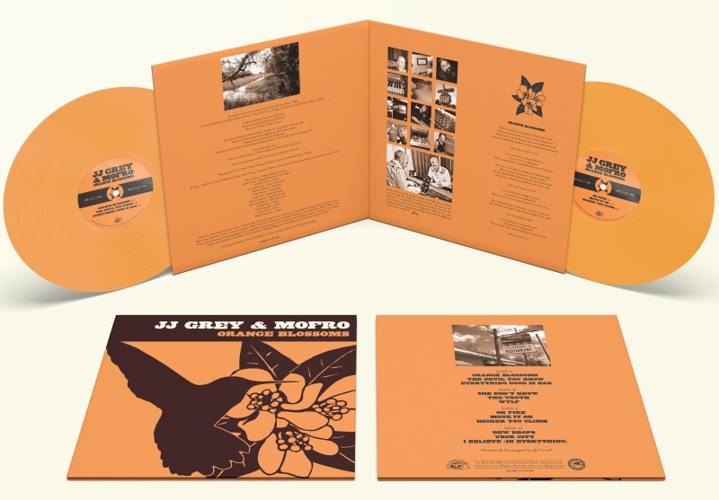 JJ Grey & Mofro/Orange Blossoms (DELUXE EDITION) (Translucent Orange Vinyl)@RSD Exclusive / Ltd. 900 USA@2LP