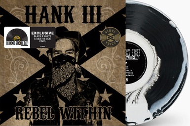 Hank III/Rebel Within (Acid-Washed Color Vinyl)@RSD Exclusive / Ltd. 1800 USA