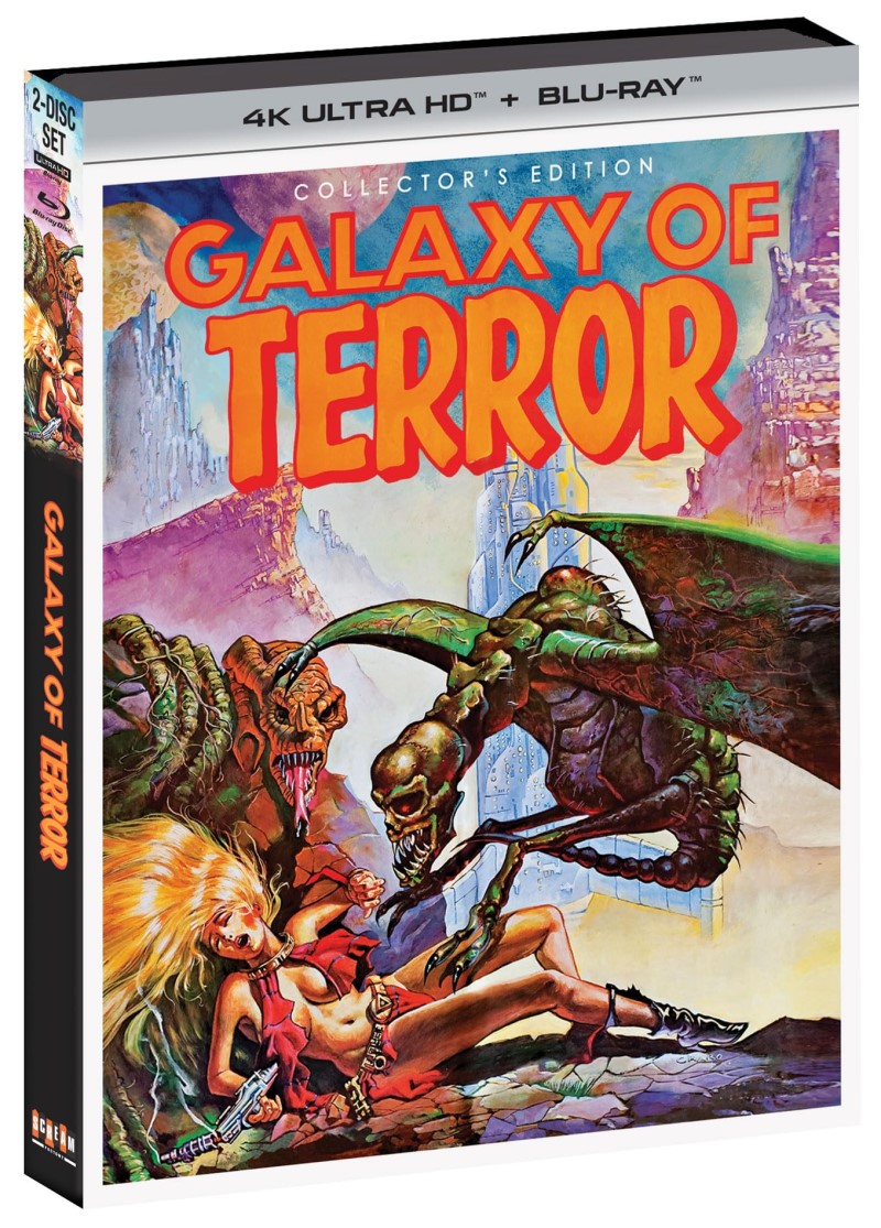 Galaxy of Terror (1981) (SCREAM! Factory) (a.k.a Mindwarp: An Infinity of Terror)/Edward Albert, Erin Moran, and Ray Walston@R@4K Ultra HD + Blu-ray