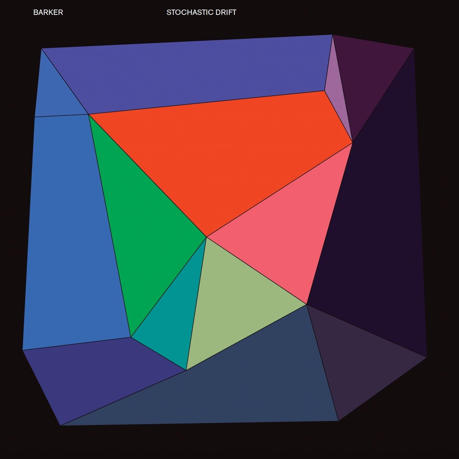 Barker/Stochastic Drift (Clear Vinyl)@Amped Exclusive