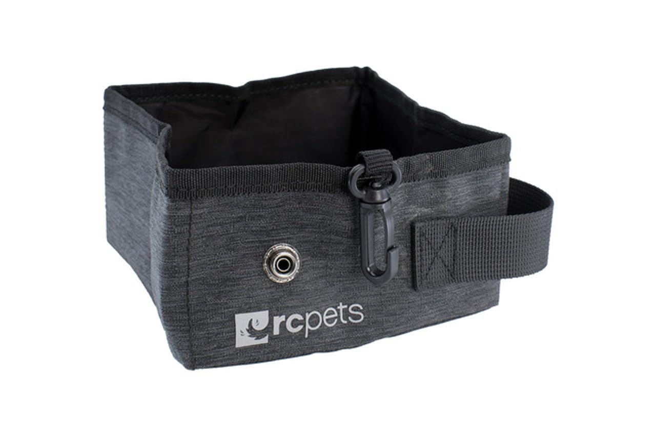 RC Pet - On The Go Travel Bowl - Black