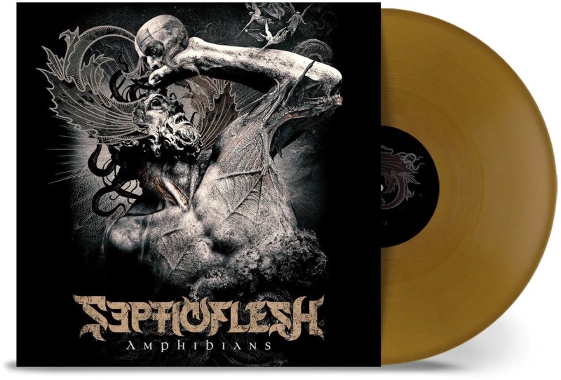 Septicflesh/Amphibians (Gold Vinyl)@LP + CD