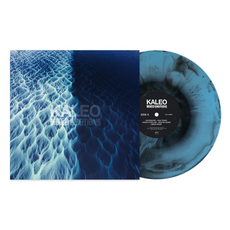 Kaleo/Mixed Emotions (Blue & Black Opaque Marble Vinyl)